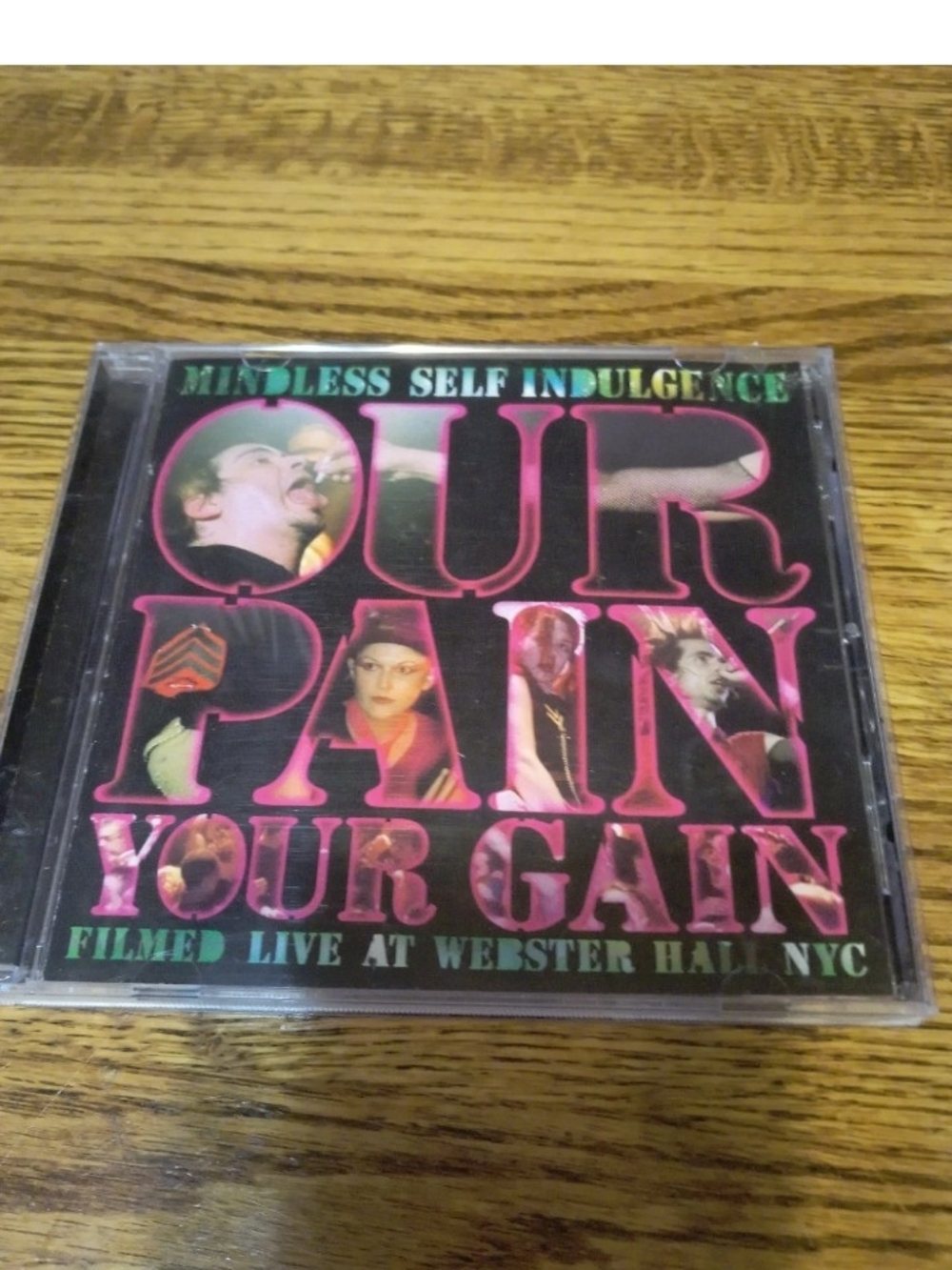 Mindless Self Indulgence Our Pain Your Gain Live at Webster Hall DVD